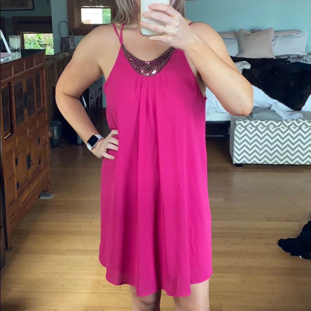 ASTR Pink party dress